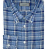 Canali Shirts Canali - Multi Check Button Down Linen Shirt