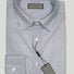 Canali Shirts Canali - Textured Print Cotton Light Blue Casual Shirt