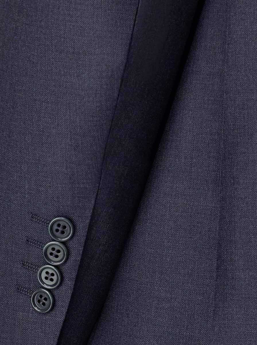 Canali Suits Canali - Blue/Grey Wool Suit