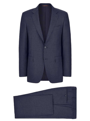 Canali Suits Canali - Blue/Grey Wool Suit