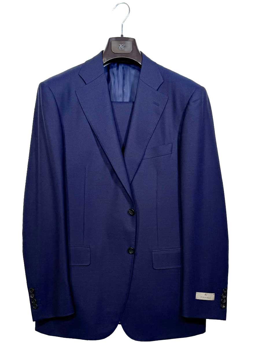 Canali Suits Canali - Blue Impeccable Wool Suit