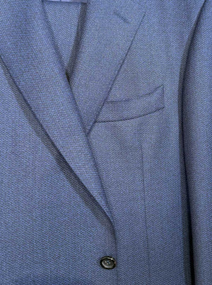 Canali Suits Canali - Blue Textured Suit