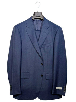 Canali Suits Canali - Blue Textured Suit