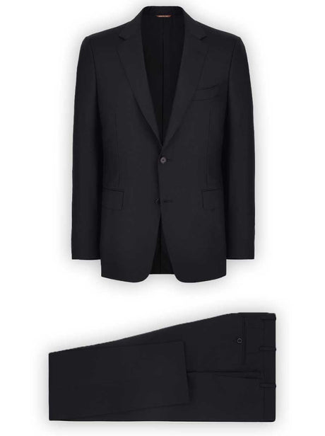 Canali Suits Canali - Charcoal Grey Wool Suit