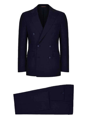 Canali Suits Canali - Double Breasted Wool Suit