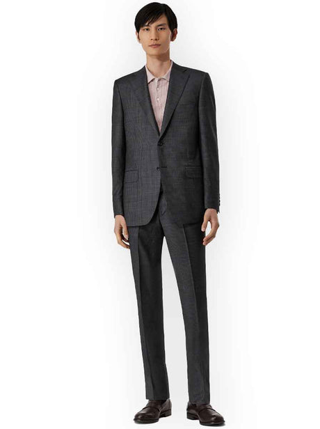 Canali Suits Canali - Micro Check Wool Suit
