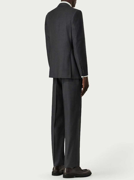 Canali Suits Canali - Super 130's Wool 2 Button Charcoal Grey