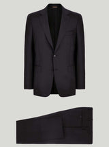Canali Suits Canali - Super 130's Wool 2 Button Navy Wool