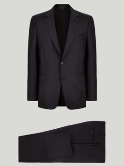 Canali Suits Canali - Super 130's Wool 2 Button Navy Wool