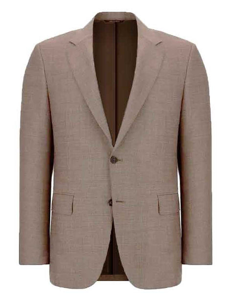 Canali Suits Canali - Textured Wool Beige Suit