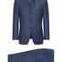 Canali Suits Canali - Textured Wool Blue Suit