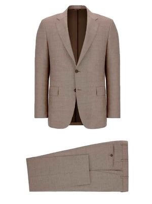 Canali Suits Canali -Textured Wool Suit