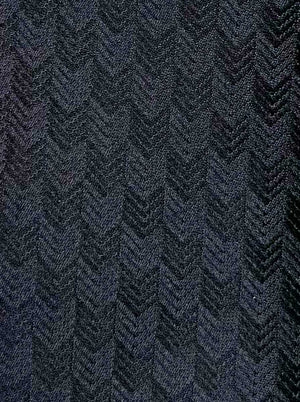 Canali Ties Canali Chevron Woven Navy Tie