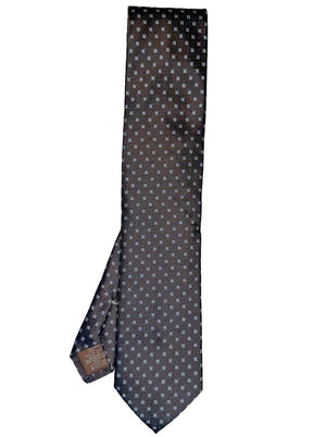 Canali Ties Canali - Neat Woven Navy Tie