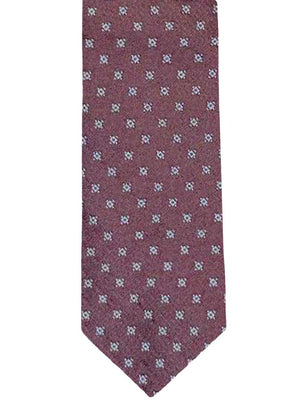 Canali Ties Canali - Neat Woven Purple Tie