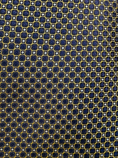 Canali Ties Canali - Tie - Micro Check With Spot Navy