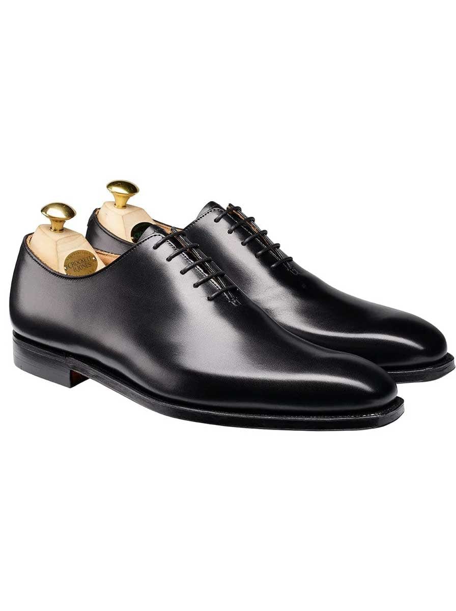 Crockett & Jones Shoes & Boots Crockett & Jones - Alex Black Calf Shoe