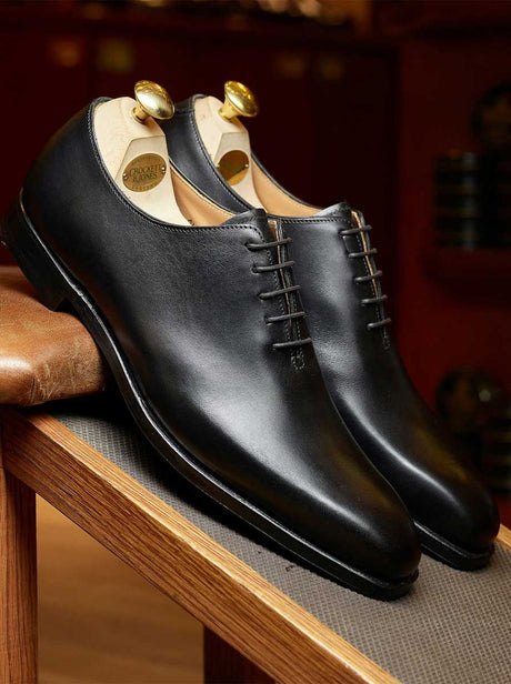 Crockett & Jones Shoes & Boots Crockett & Jones - Alex Black Calf Shoe