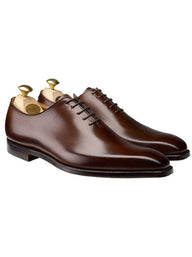 Crockett & Jones Shoes & Boots Crockett & Jones - Alex Dark Brown Burnished Calf Shoe