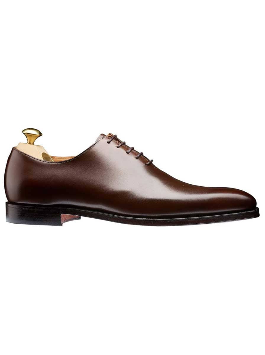 Crockett & Jones Shoes & Boots Crockett & Jones - Alex Dark Brown Burnished Calf Shoe