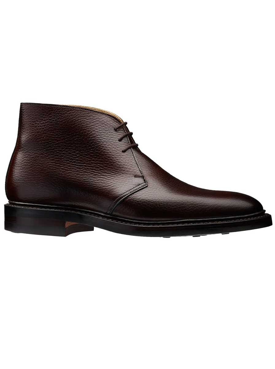 Crockett & Jones Shoes & Boots Crockett & Jones - Brecon Dark Brown Country Calf Shoe