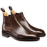 Crockett & Jones Shoes & Boots Crockett & Jones - Chelsea 5 Dark Brown Wax Calf