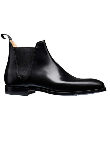 Crockett & Jones Shoes & Boots Crockett & Jones - Chelsea 8 Black Calf Boot