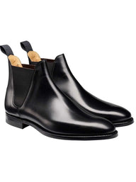 Crockett & Jones Shoes & Boots Crockett & Jones - Chelsea 8 Black Calf Boot