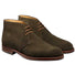 Crockett & Jones Shoes & Boots Crockett & Jones - Chiltern Earth Green Suede Chukka Boot