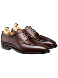 Crockett & Jones Shoes & Boots Crockett & Jones - Hardwick Dark Brown Pebble Grain