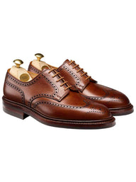 Crockett & Jones Shoes & Boots Crockett & Jones - Pembroke Tan Scotch Grain Shoe