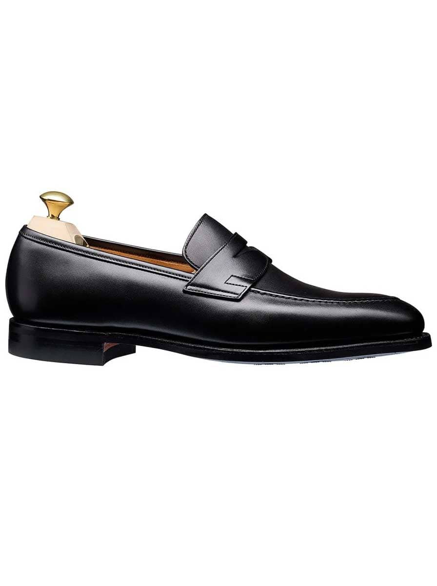Crockett & Jones - Sydney Black Calf Shoe – Andrew Gardner