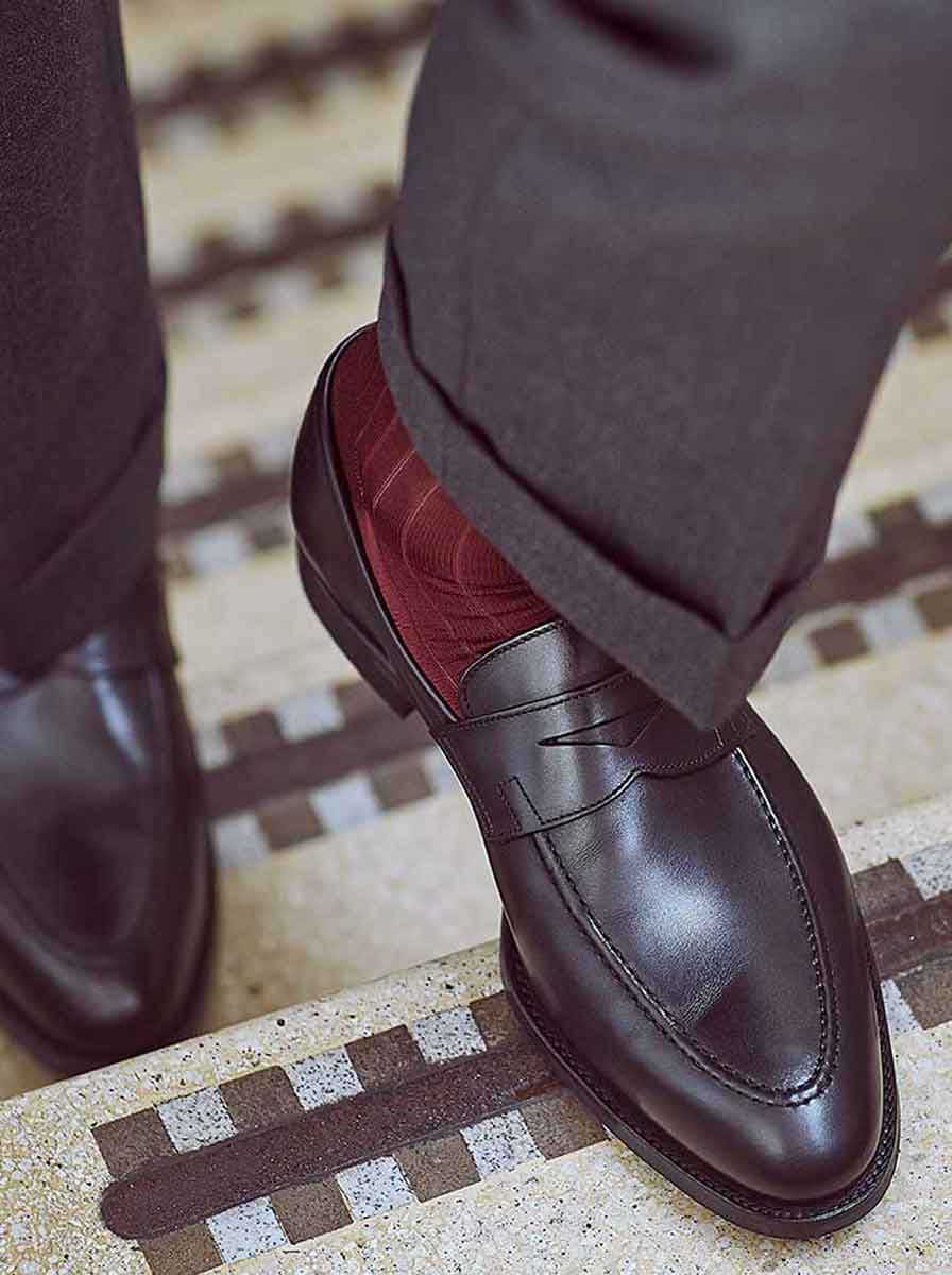 Crockett & Jones - Sydney Black Calf Shoe – Andrew Gardner