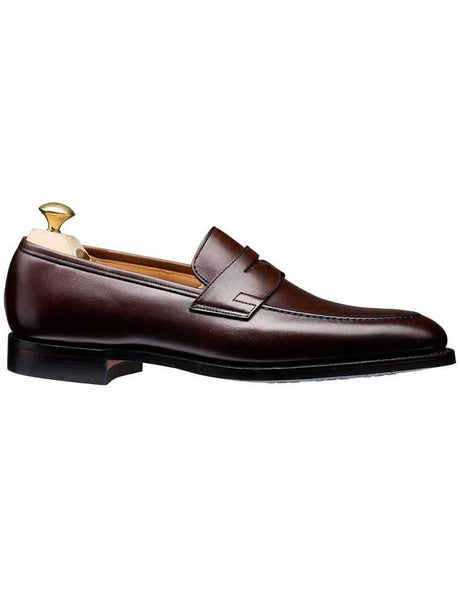 Crockett & Jones Shoes & Boots Crockett & Jones - Sydney Dark Brown Burnished Calf Shoe