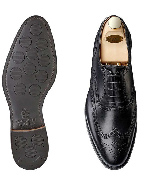 Crockett & Jones Shoes & Boots Crockett & Jones - Westgate 2 Black Calf Shoe