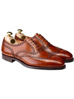 Crockett & Jones Shoes & Boots Crockett & Jones - Westgate 2 Tan Burnished Calf Shoe