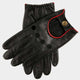 Dents Gloves Dents - Black Classic Leather Driving Gloves