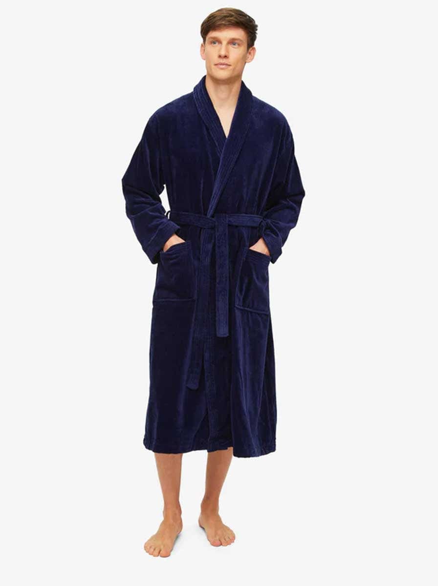 Derek Rose Robe Derek Rose - Terry Cotton Bathrobe