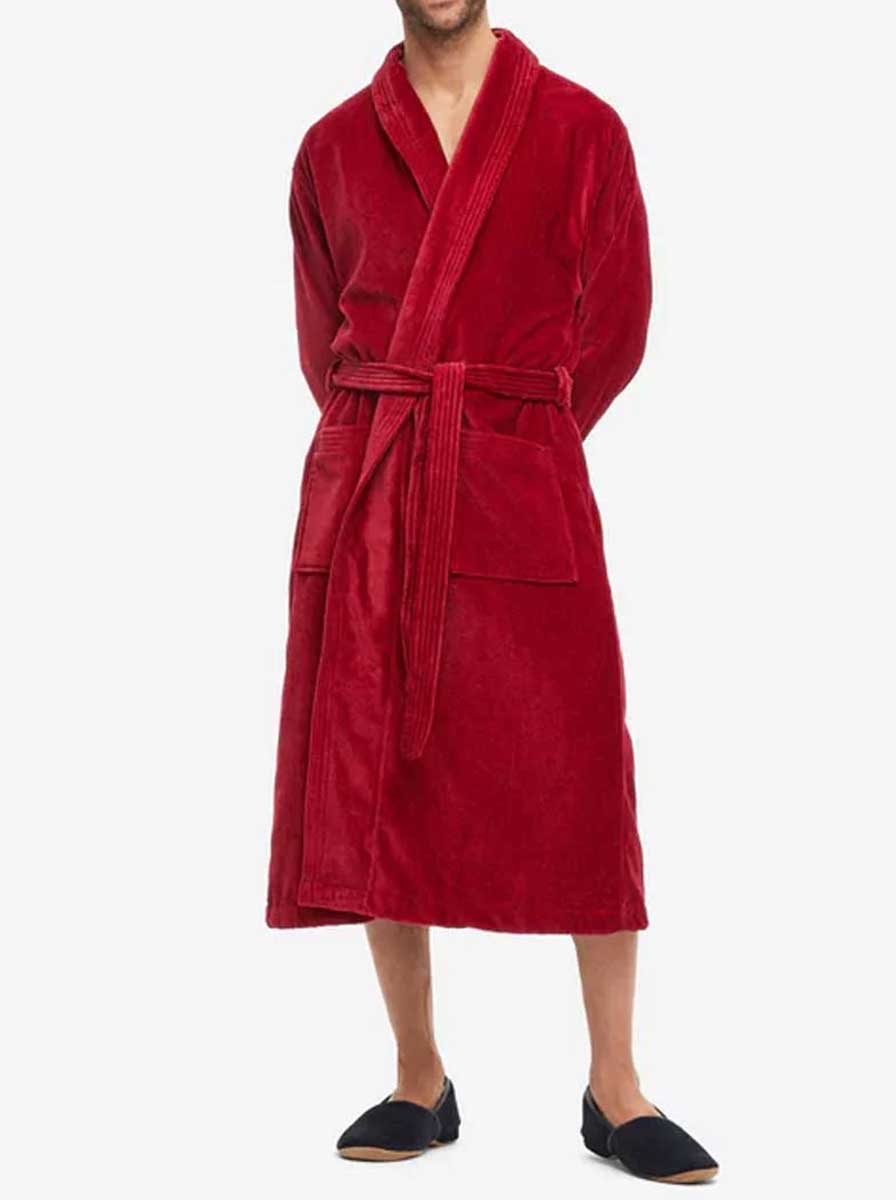 Derek Rose Robe Derek Rose - Terry Cotton Bathrobe