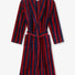Derek Rose Robe Derek Rose - Terry Cotton Striped Bathrobe