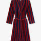 Derek Rose Robe Derek Rose - Terry Cotton Striped Bathrobe