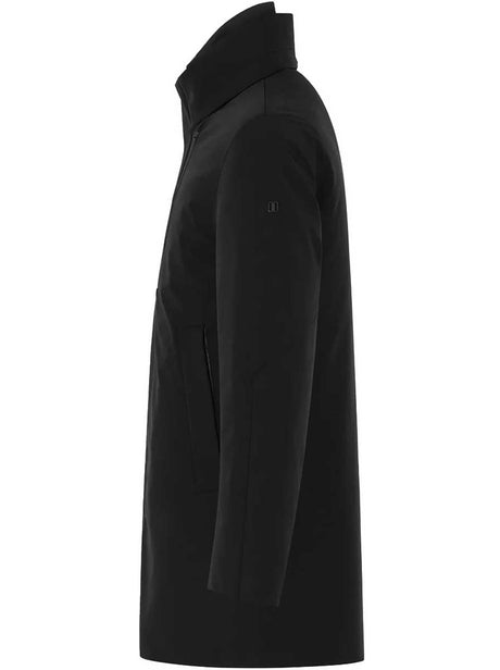 Duno Coats Duno - Blake Technical 2-Layer Bi-Stretch Black Coat
