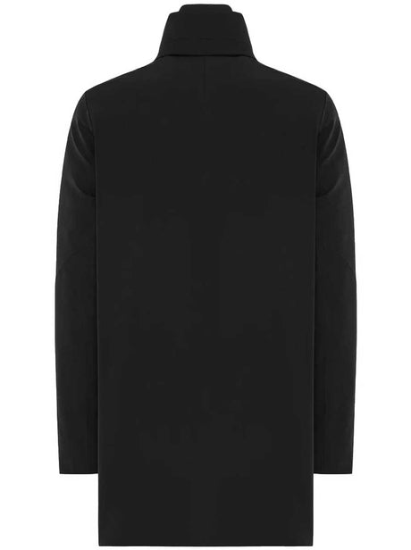 Duno Coats Duno - Blake Technical 2-Layer Bi-Stretch Black Coat