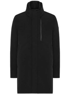 Duno Coats Duno - Blake Technical 2-Layer Bi-Stretch Black Coat