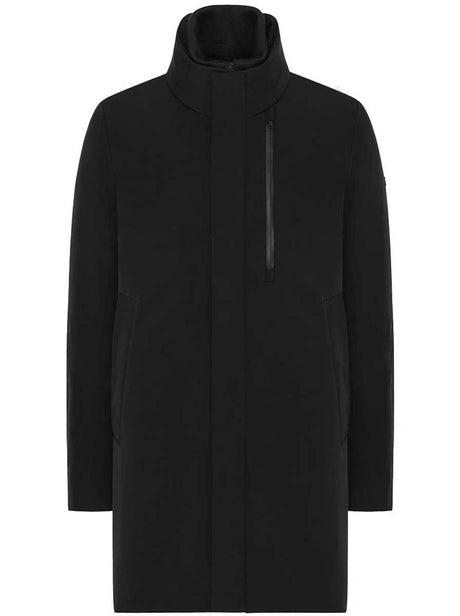 Duno Coats Duno - Blake Technical 2-Layer Bi-Stretch Black Coat