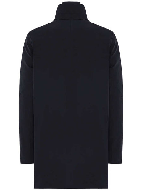 Duno Coats Duno - Blake Technical 2-Layer Bi-Stretch Navy Coat
