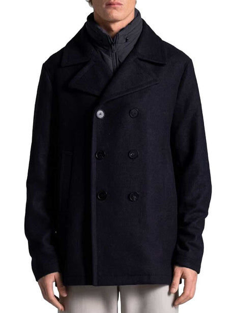Duno Coats Duno - Harper Double Breasted Wool Pea-Coat