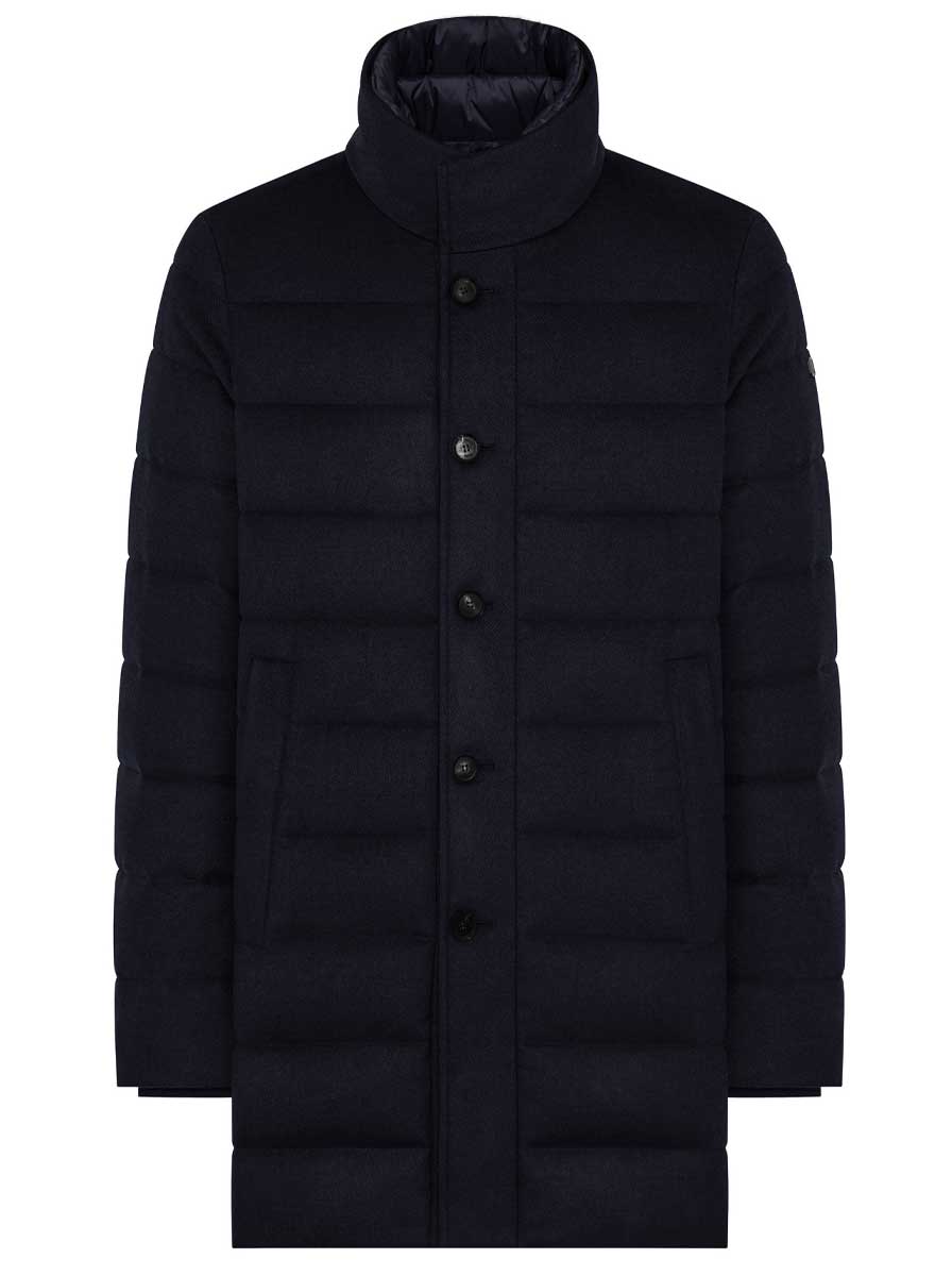 Duno Coats Duno -  Orlando Loro Piana® Storm System® Quilted Wool Coat