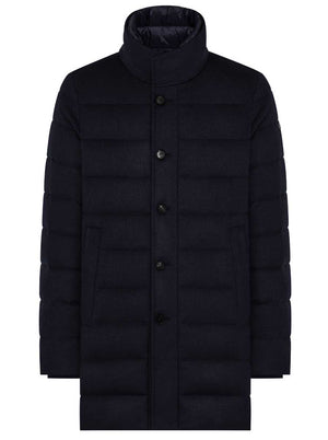 Duno Coats Duno -  Orlando Loro Piana® Storm System® Quilted Wool Coat