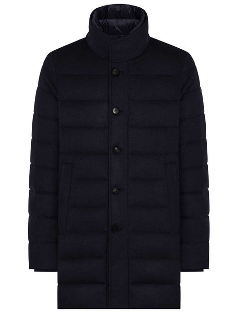 Duno Coats Duno -  Orlando Loro Piana® Storm System® Quilted Wool Coat